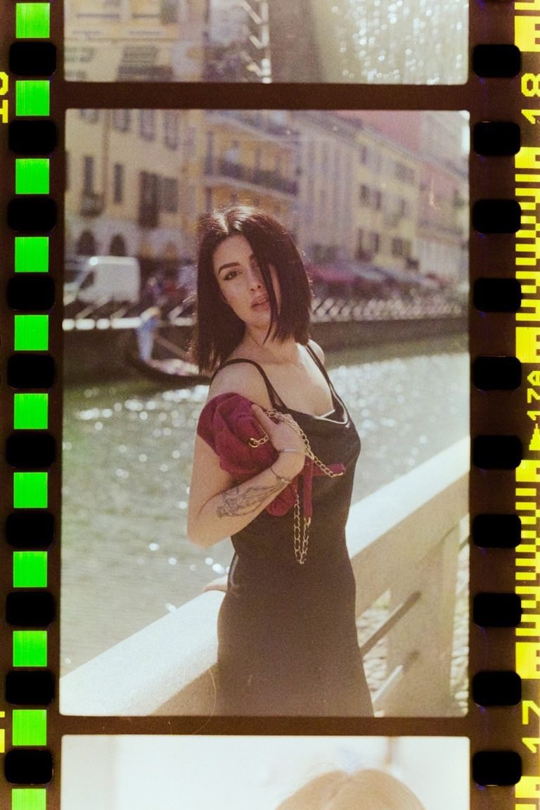 Ritratto fotografico in bianco e nero