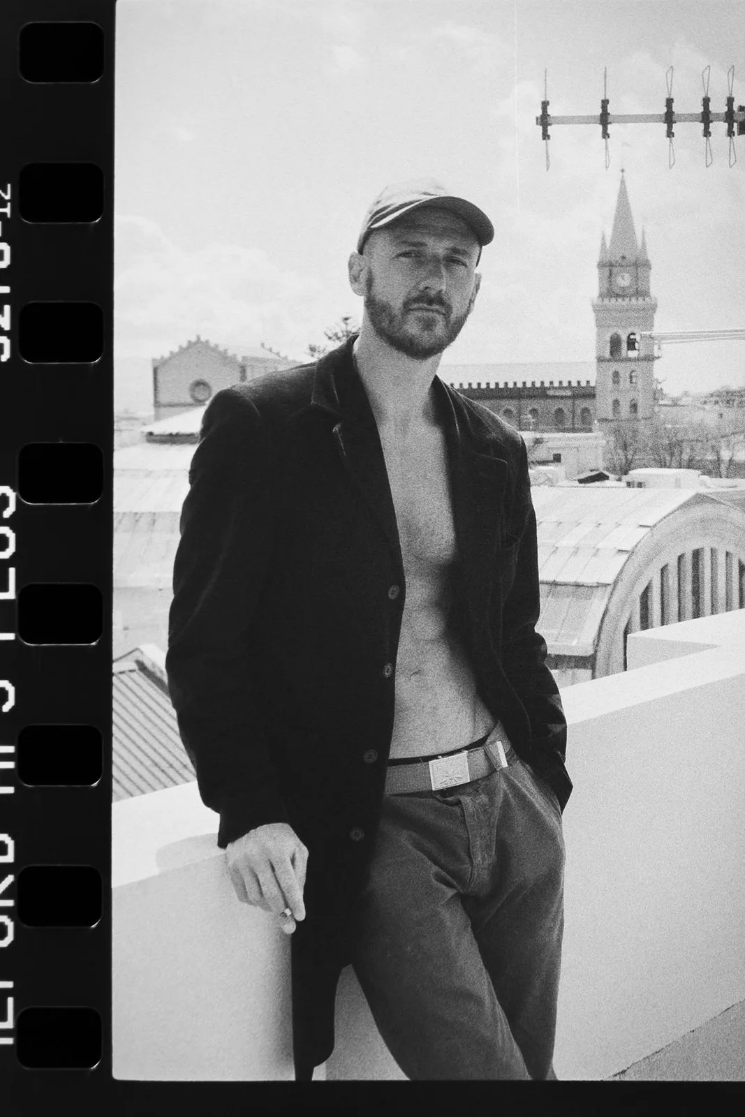 Ritratto maschile su pellicola B/N a Messina
