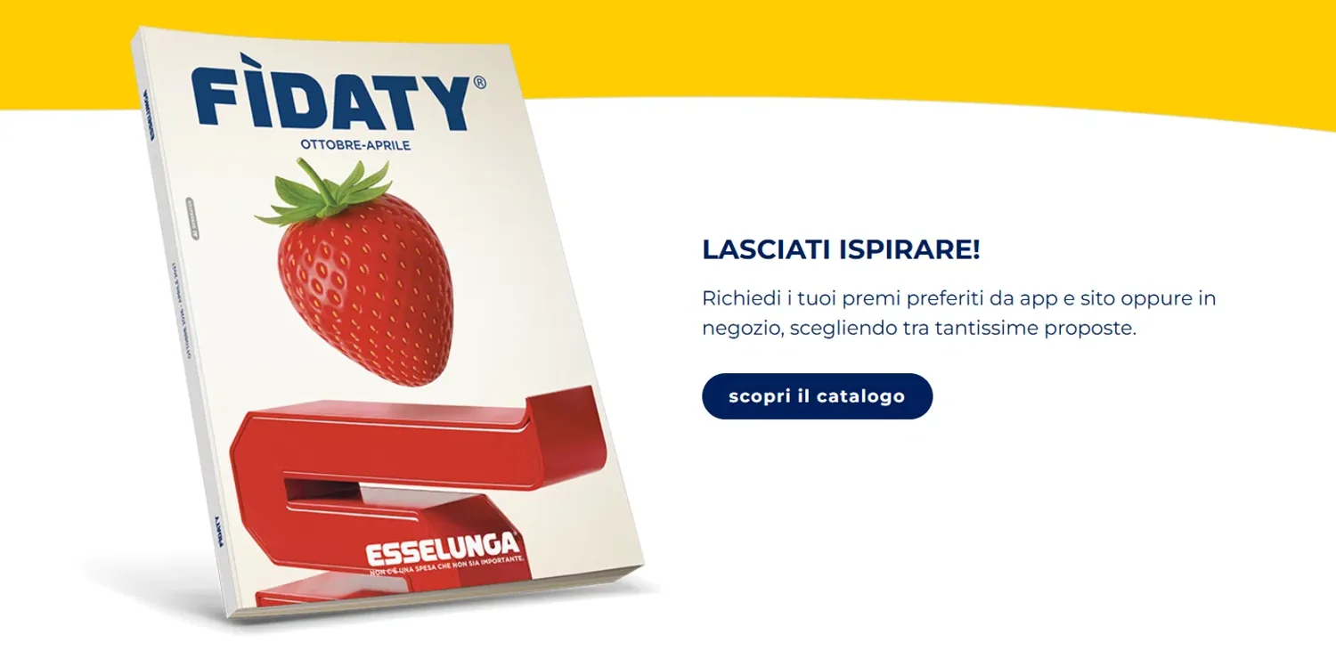 Catalogo Fidaty Esselunga Ottobre-Aprile